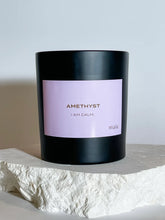 Load image into Gallery viewer, Amethyst Crystal Candle
