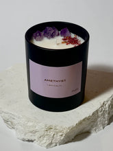 Load image into Gallery viewer, Amethyst Crystal Candle
