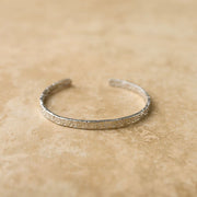 Delilah 18kt Silver Plated Cuff Bracelet