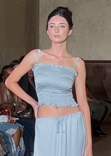 Cocos Ecovero Top Oyster