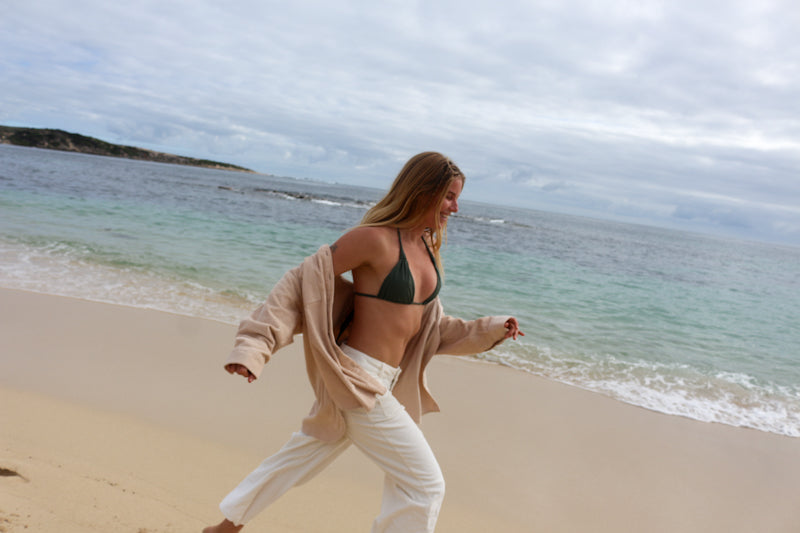 Horizon Cord Pant Cloud - Desert to Ocean