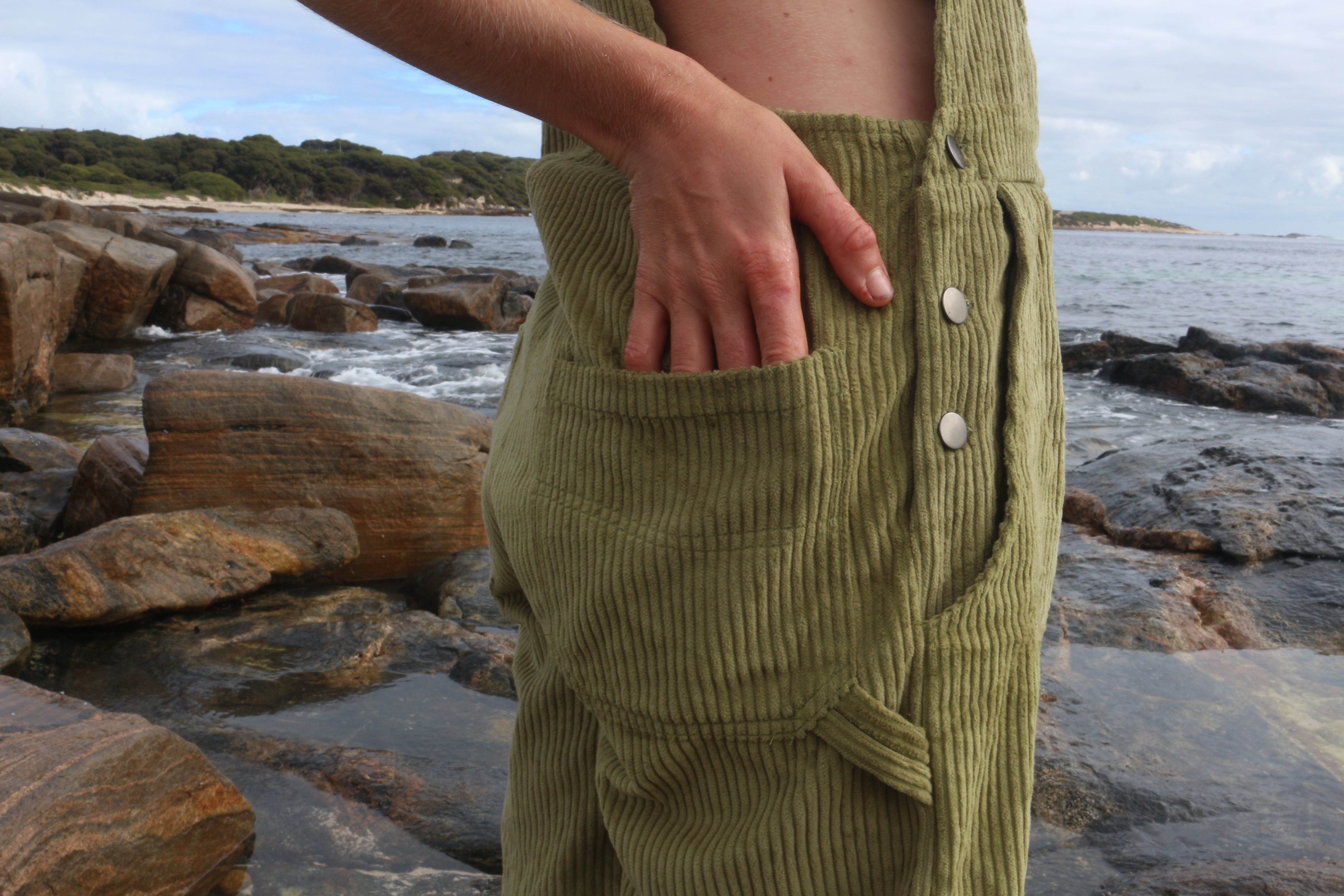 Denmark Cord Overalls Forest