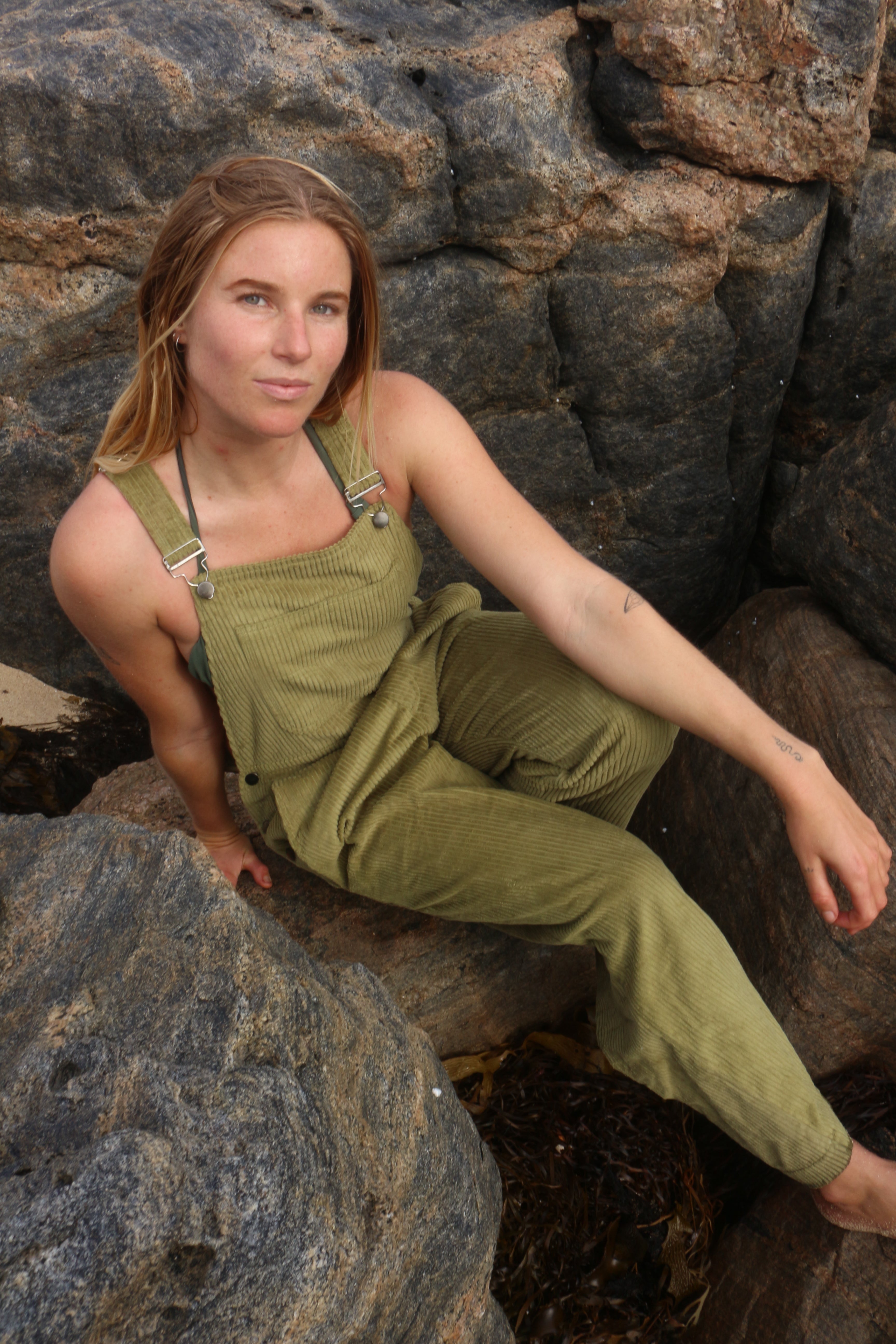 Denmark Cord Overalls Forest