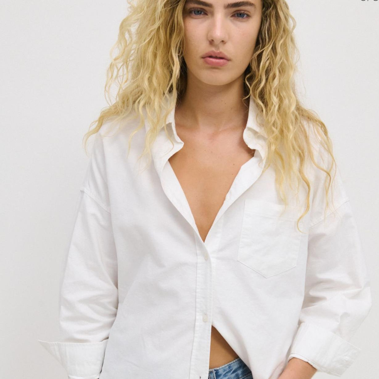 Into White Shirt 100% Cotton