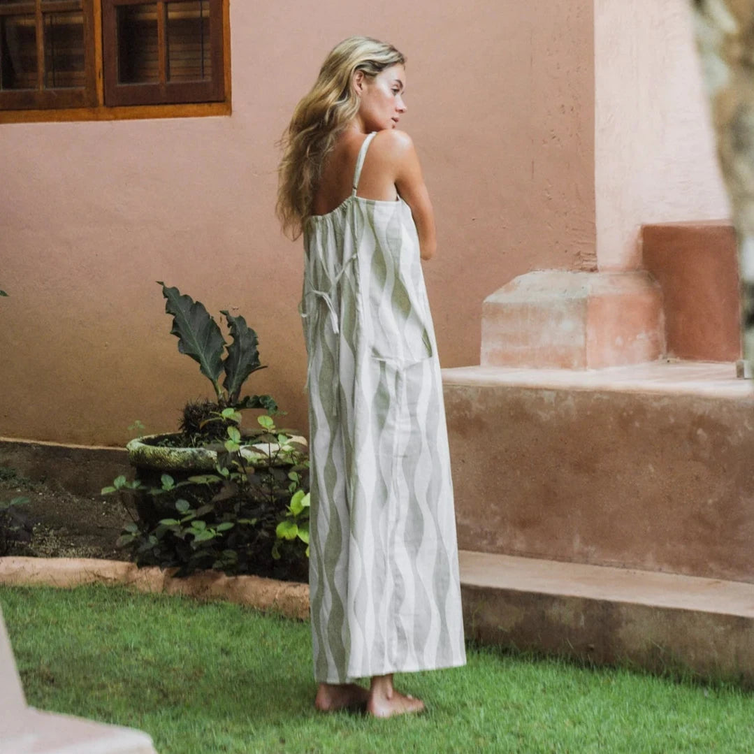 Romi Jumpsuit Island Stripe