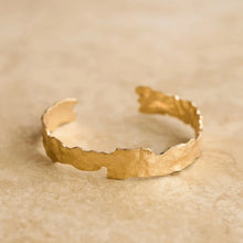 Load image into Gallery viewer, Island 18kt Yellow Gold Plated Cuff Bracelet
