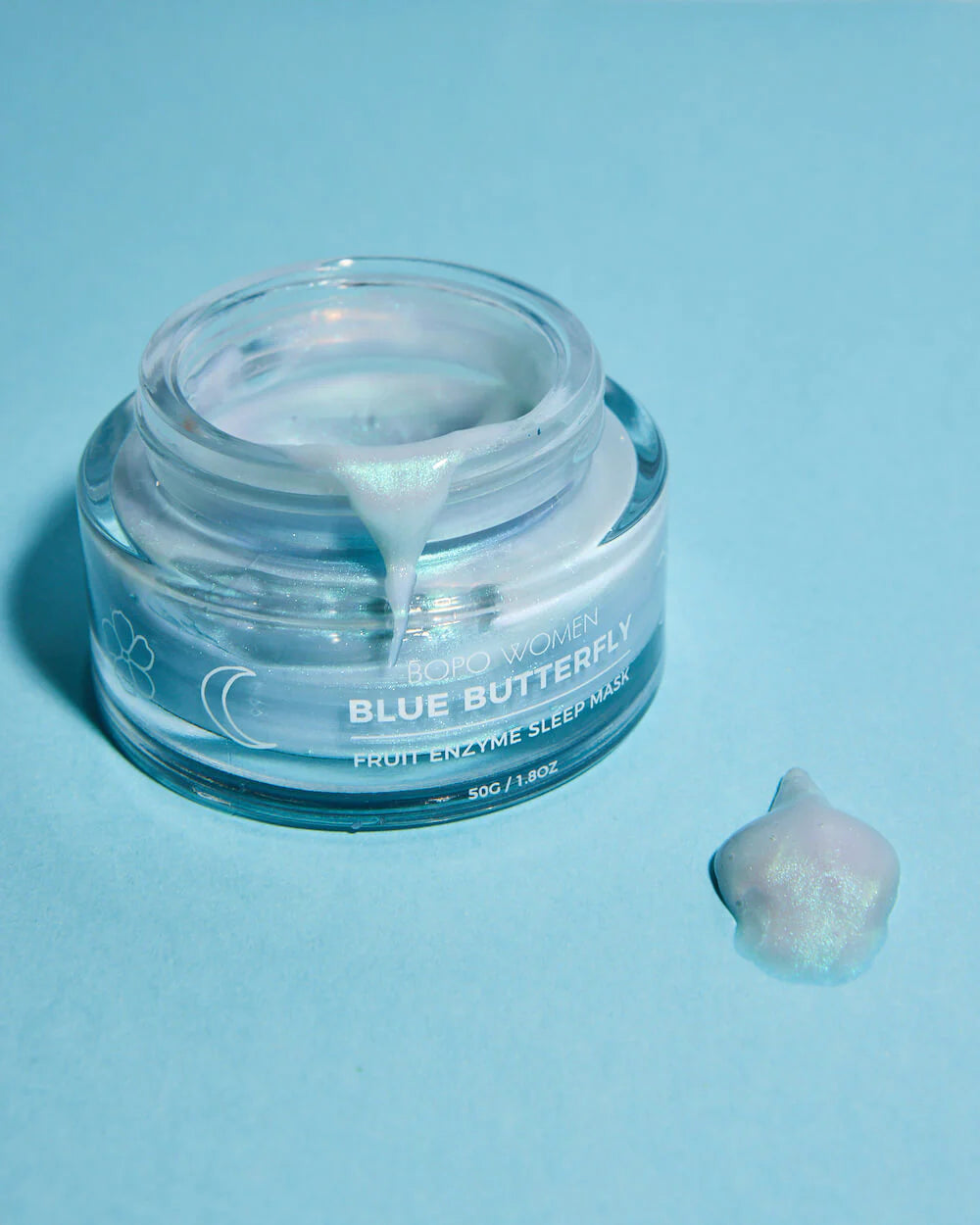 Blue Butterfly Sleep Mask - Desert to Ocean