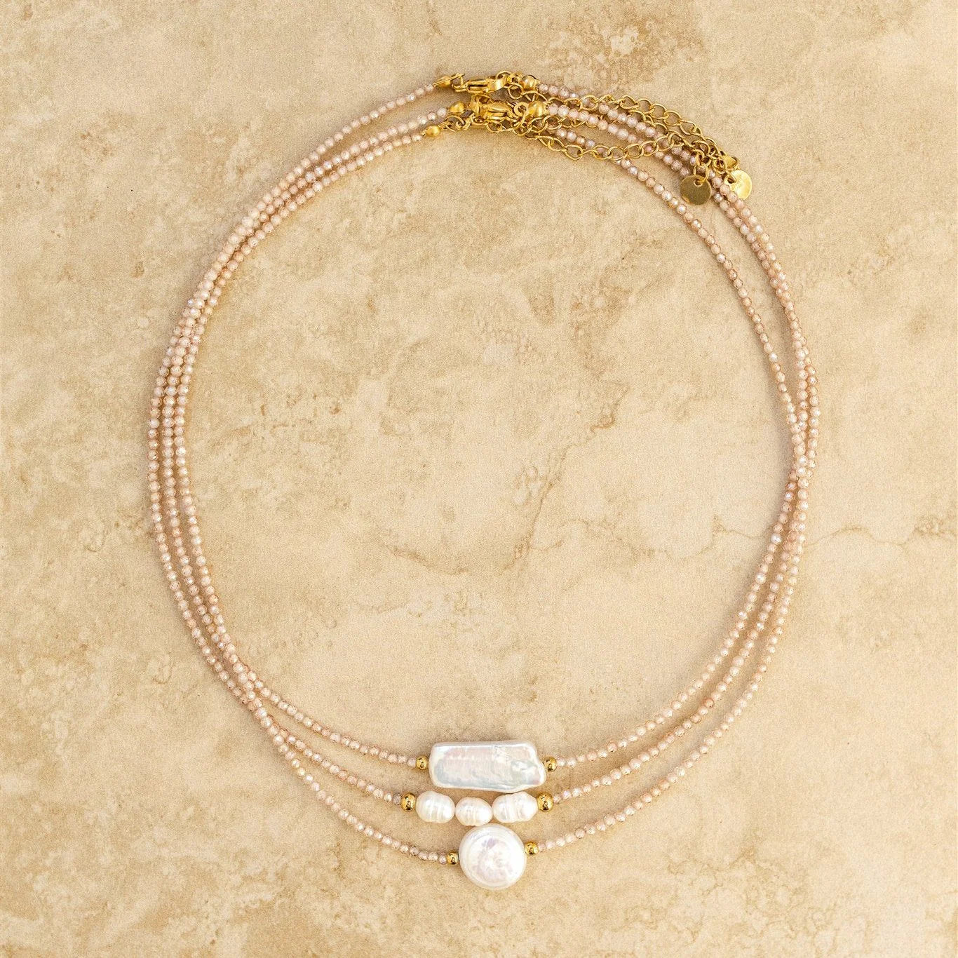 Koah Necklace Large Bead - Desert to Ocean