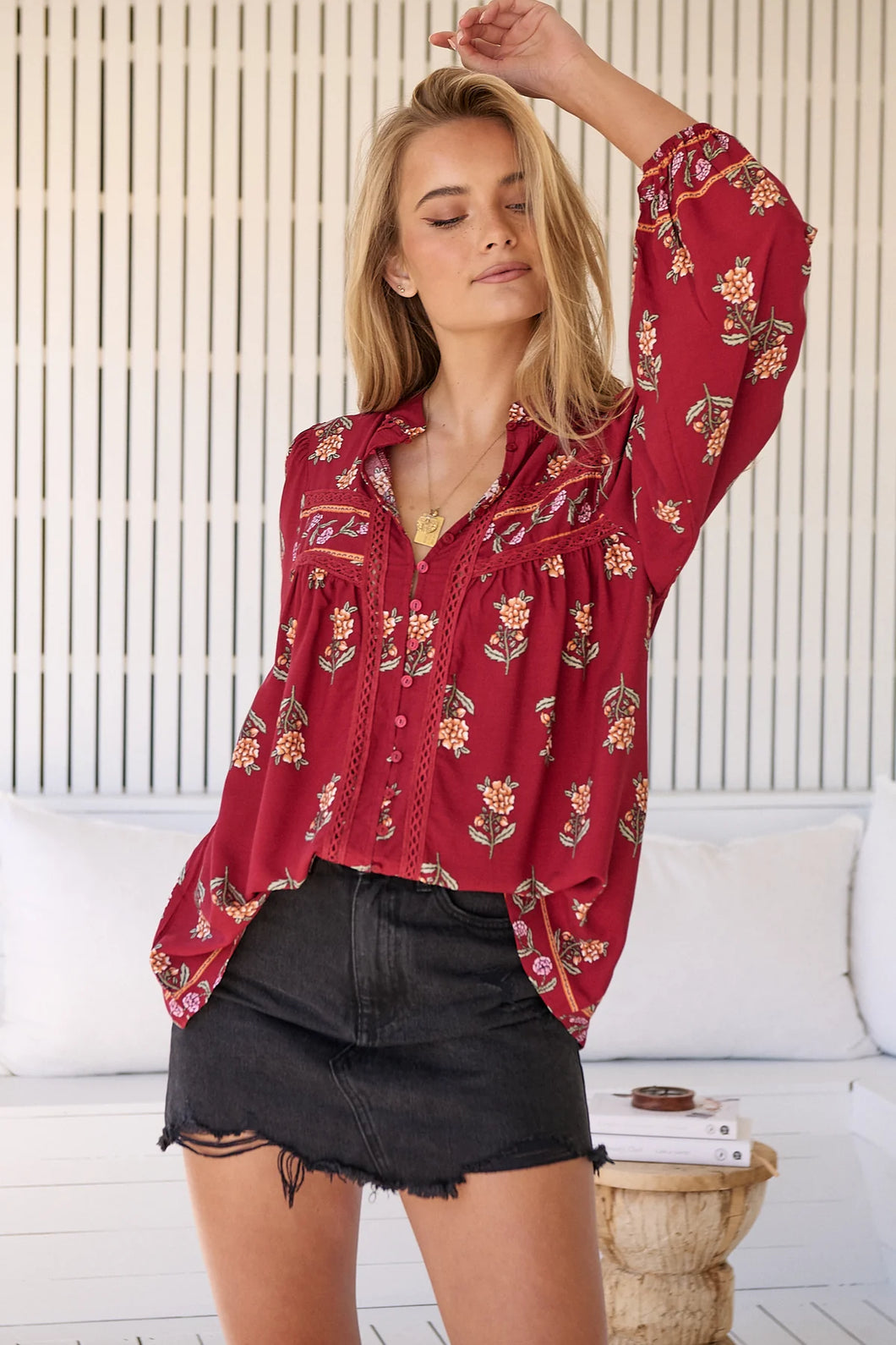 Grenache Bee Blouse