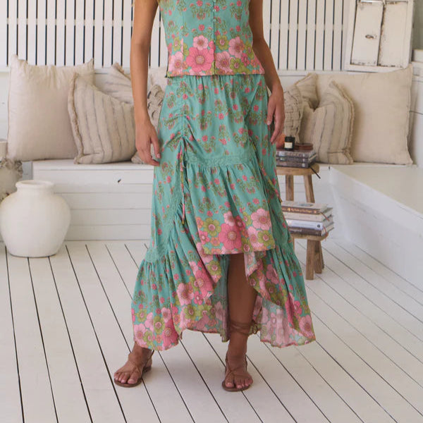 Meadowland Print Dewdrop Skirt