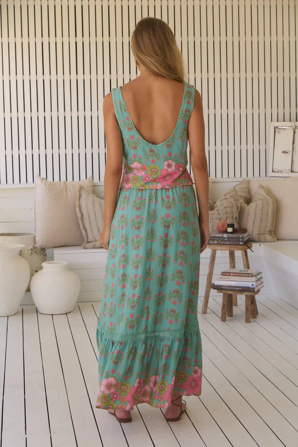 Meadowland Print Dewdrop Skirt