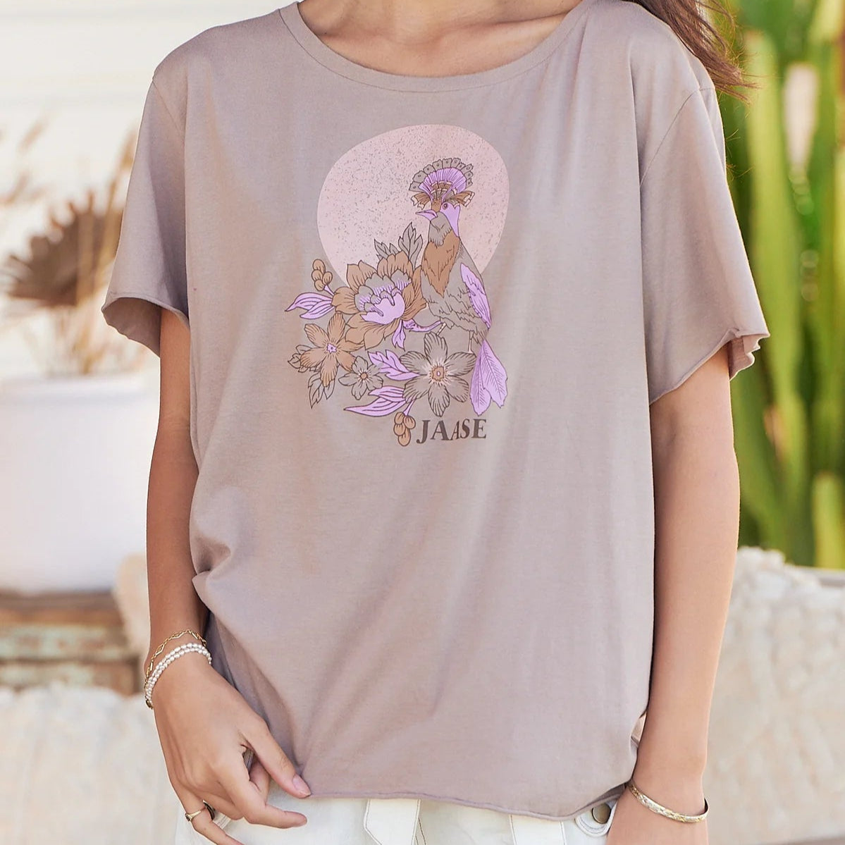 Jaybird Mocha Vintage Tee