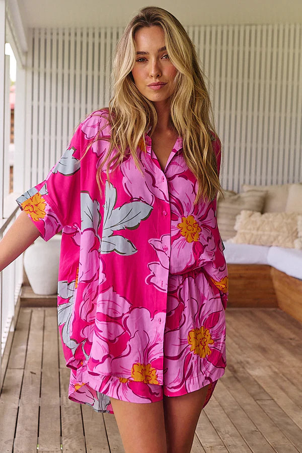 Rosebud Flora Shorts