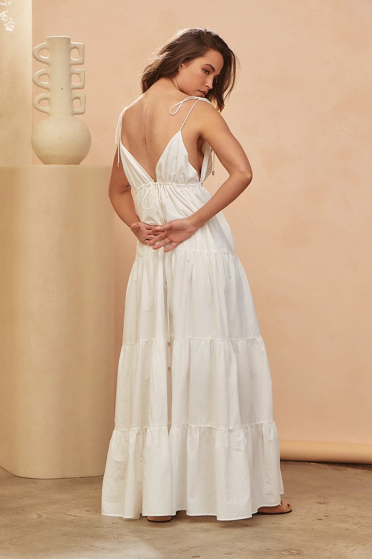 Benita White Maxi Dress