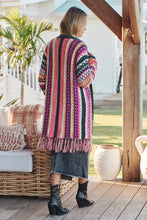 Load image into Gallery viewer, Motley Knit Cardigan Pink
