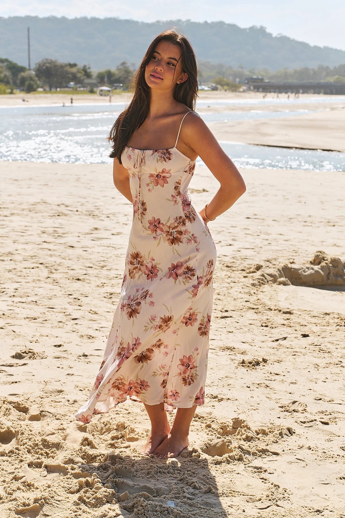 Love Story Spritz Maxi Dress - Desert to Ocean