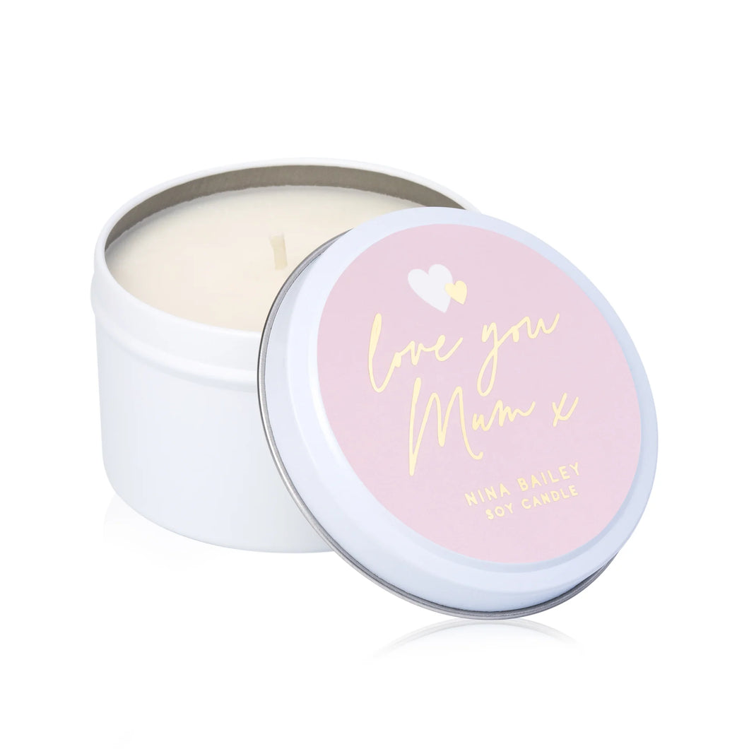 Love You Mum Occasion Candle Candle Tin (Copy)