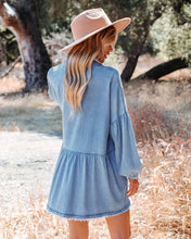 Load image into Gallery viewer, Georgie Denim Shirt Dress
