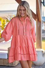 Load image into Gallery viewer, Valli Collection Coral Mini Dress

