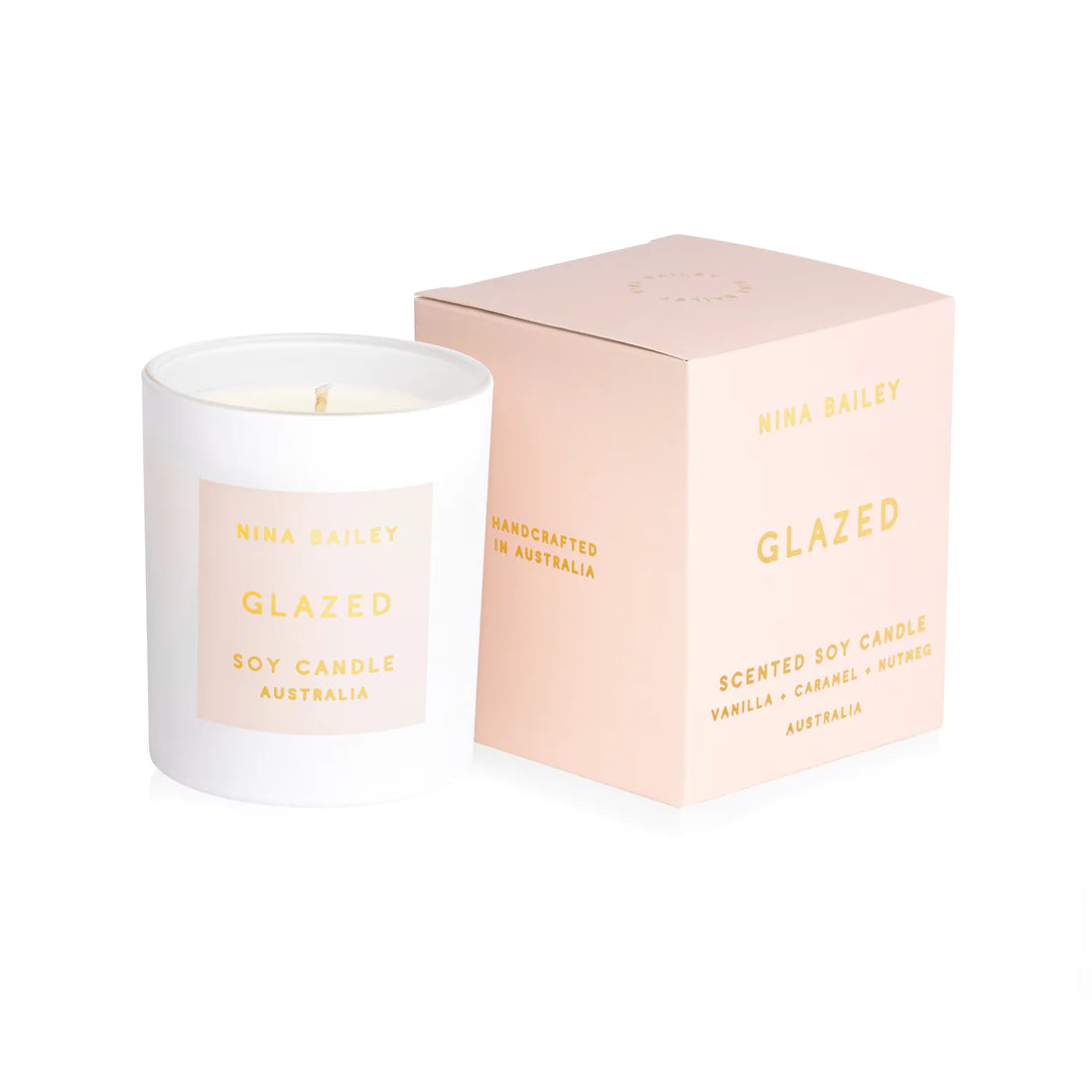 Glazed - Vanilla Caramel Soy Candle
