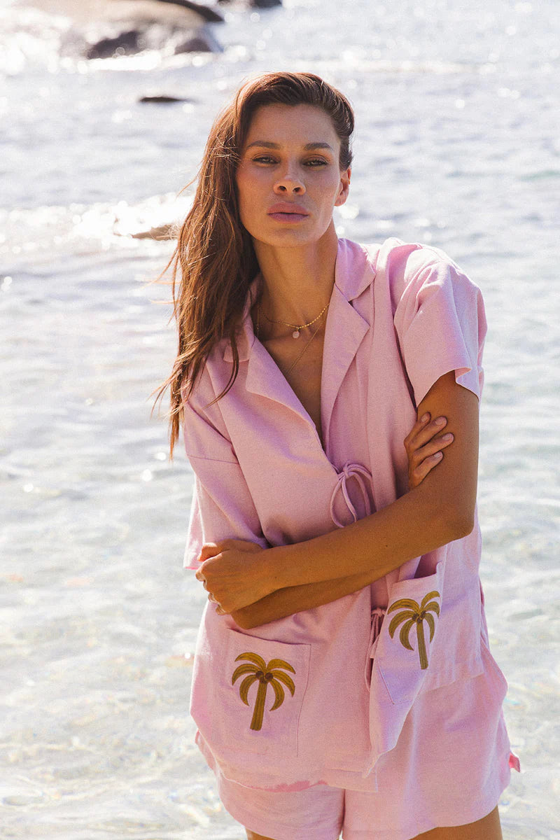 Ocean Blouse Pink