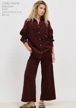 Load image into Gallery viewer, Cord Pant Port

