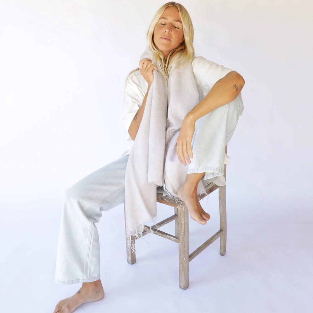 Scarf/Shawl Oatmeal