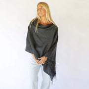 Poncho Charcoal