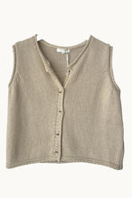 Load image into Gallery viewer, Ava Knit Vest 100% Cotton
