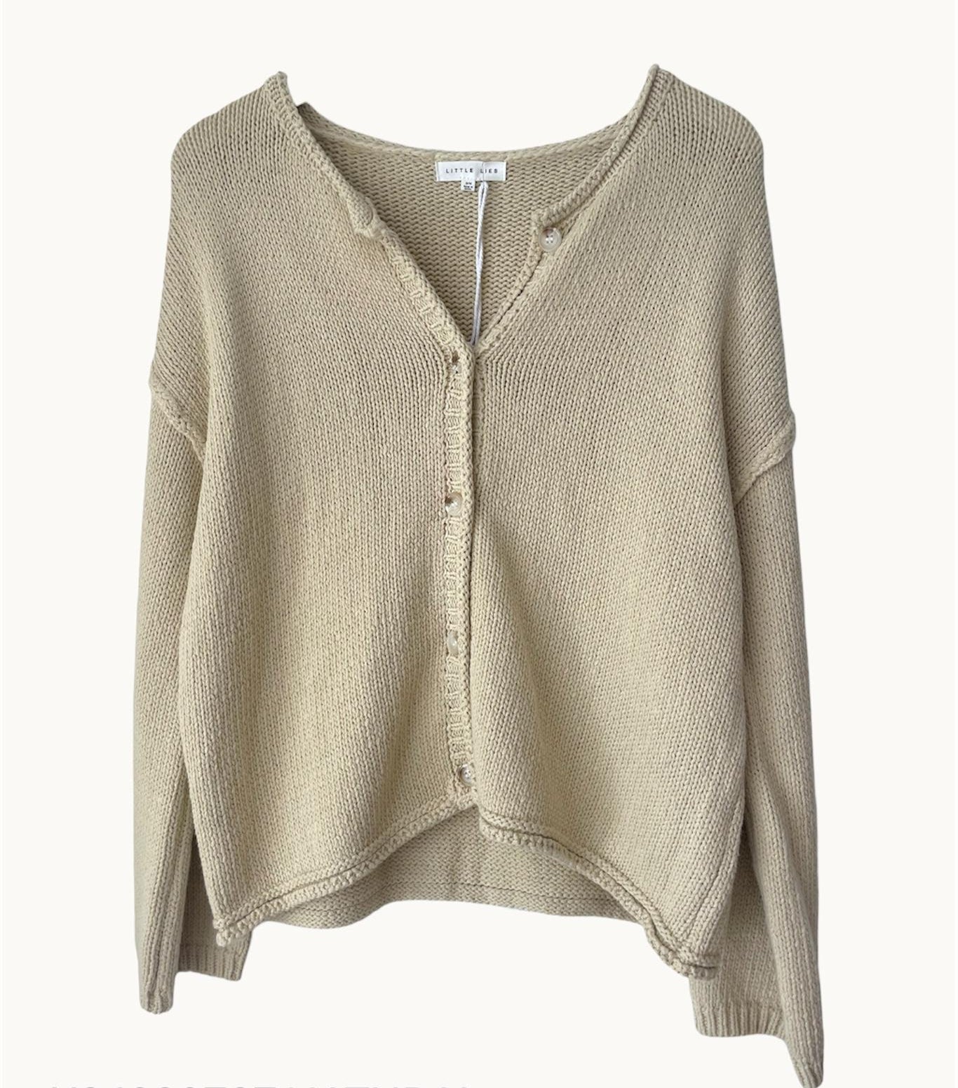 Ava Knit Cardigan 100% Cotton