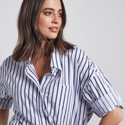 Joliet Poplin Stripe Shirt