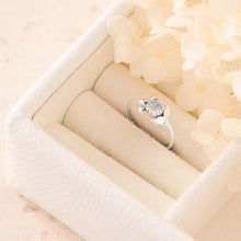 Load image into Gallery viewer, Dolphins Embrace Moonstone Ring
