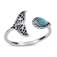 Load image into Gallery viewer, Under the Sea Turquoise Ring
