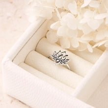 Load image into Gallery viewer, White Lotus Ring
