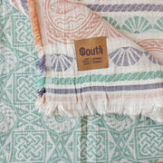 Roman Fish Double Organic Towel