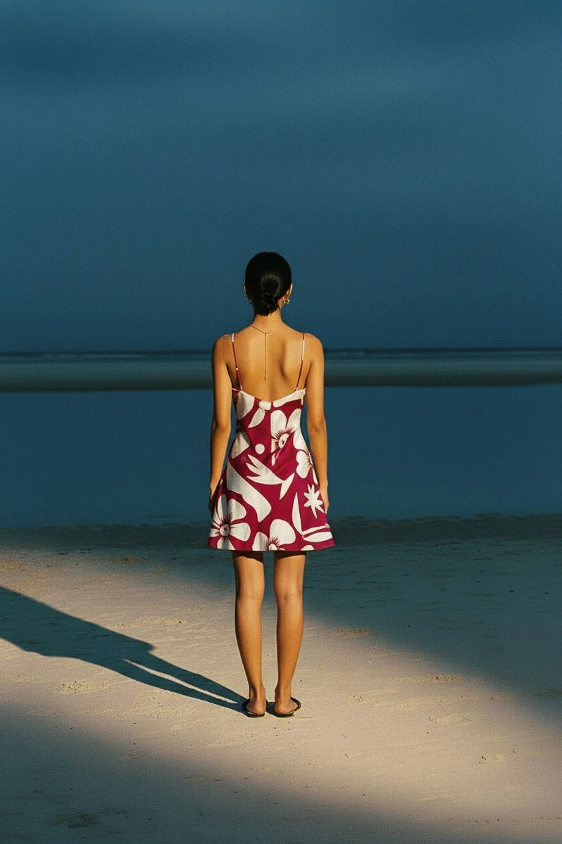 Tahiti Slip Mini Dress