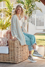 Load image into Gallery viewer, Rustic Knit Cardigan Cream
