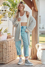 Load image into Gallery viewer, Rustic Knit Cardigan Cream
