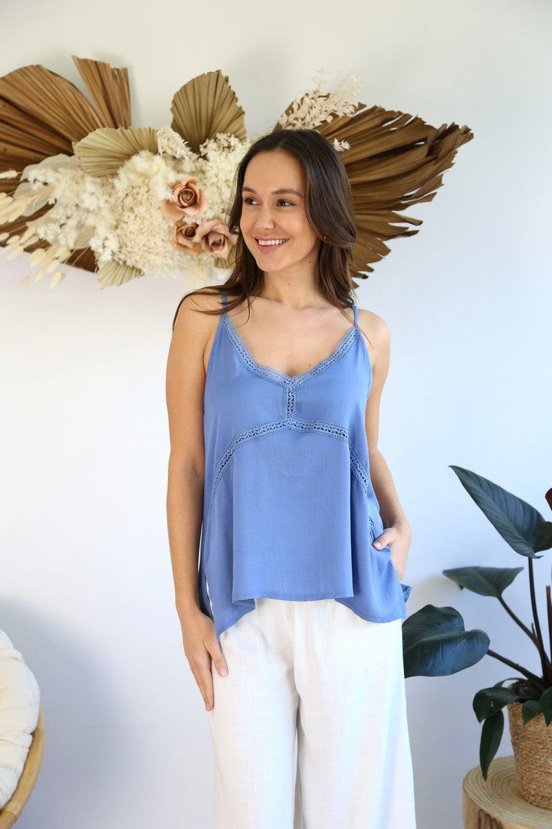 Angie Cami Blue - Desert to Ocean