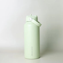 Load image into Gallery viewer, 1 Litre Insulated Drink Bottle Sage &amp; Cooper
