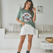 Sabina Vintage Denim Mini Skirt