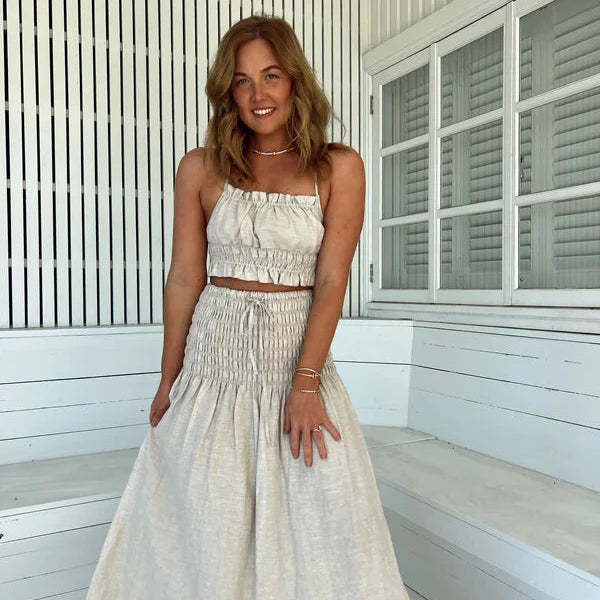 Kiva - Cece Linen Set Natural