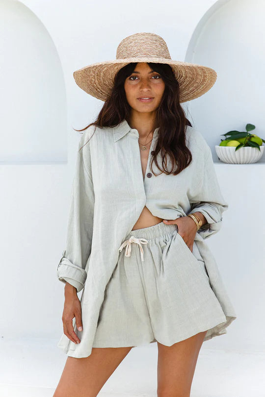 Lotus Shirt Pistachio