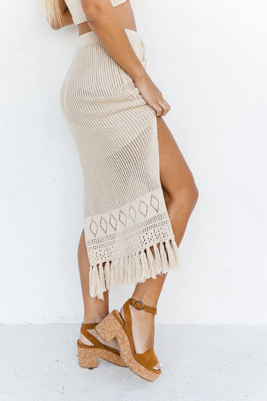 Sheba Skirt Beige
