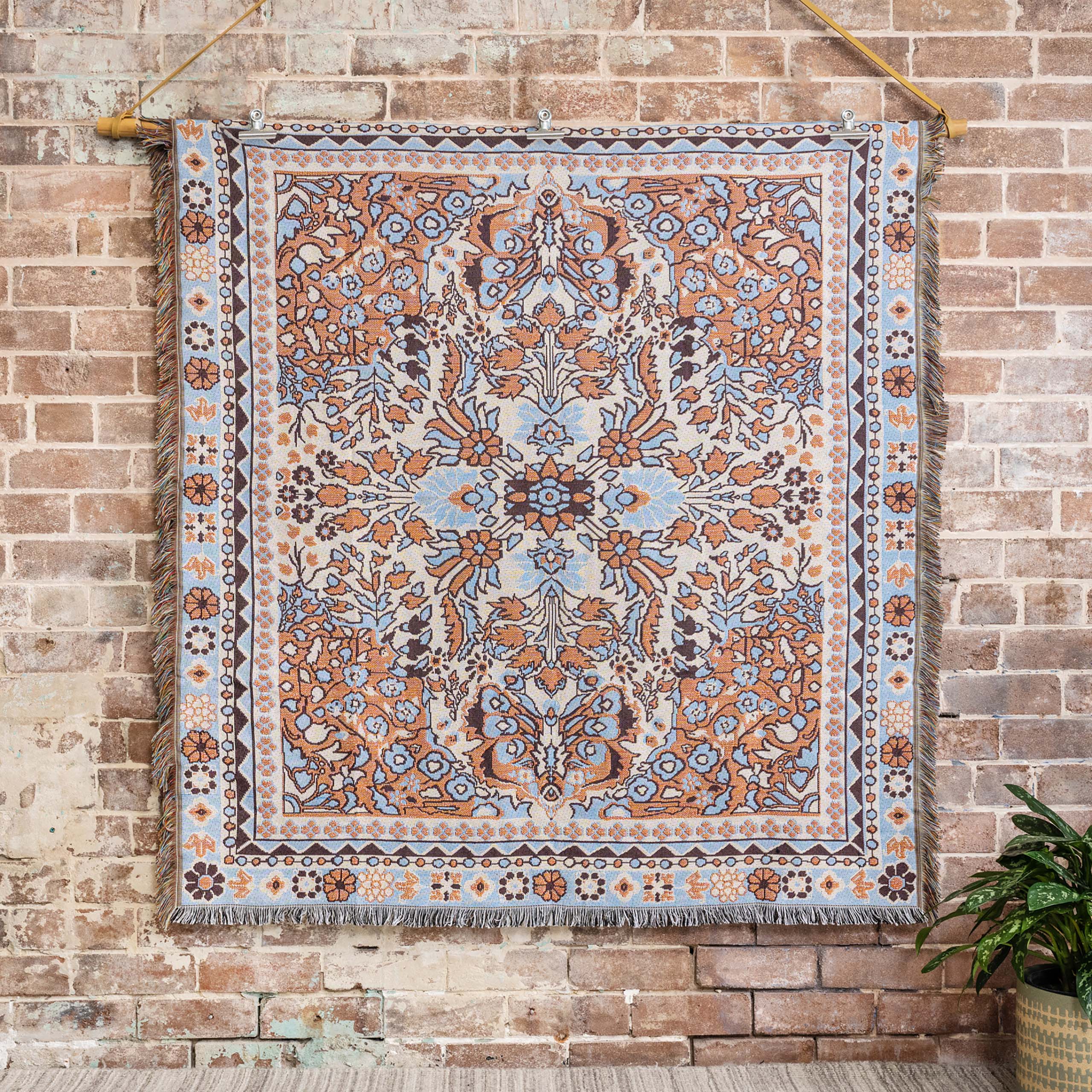 'PS I Love You' Woven Picnic Rug/Throw