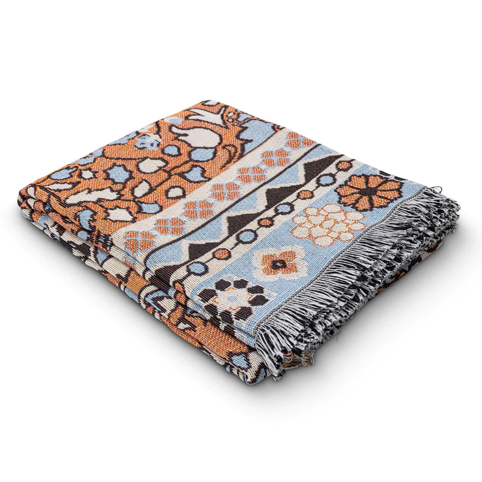 'PS I Love You' Woven Picnic Rug/Throw