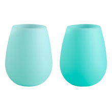 Load image into Gallery viewer, Fegg Unbreakable Silicone Tumblers Set 2 - Desert to Ocean

