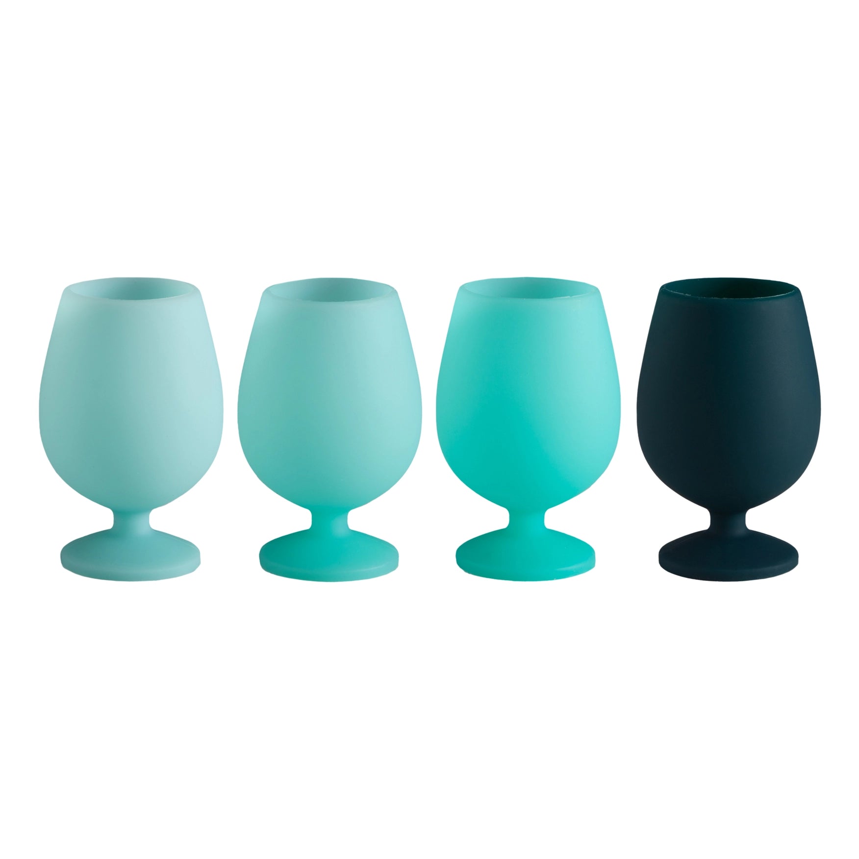 Sarcelle Stemm Silicone Wine Glasses Set 4