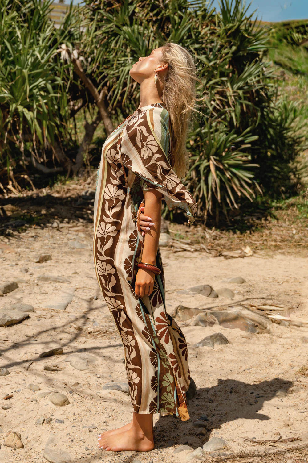 Bree Maxi Dress Cacao Mist