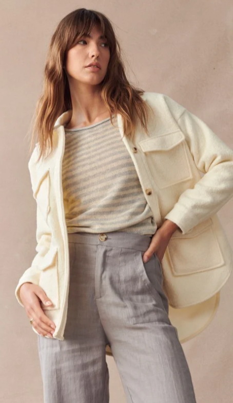 Jude Pant Linen Grey